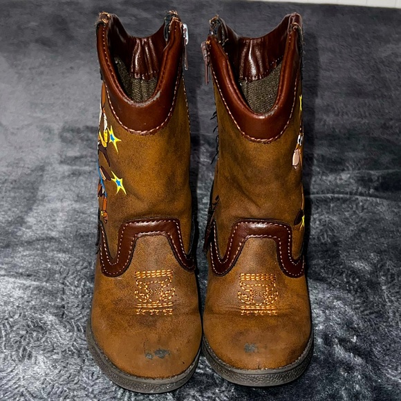 Disney Toy Story Toddler Woody Cowboy Boots - Picture 1 of 8